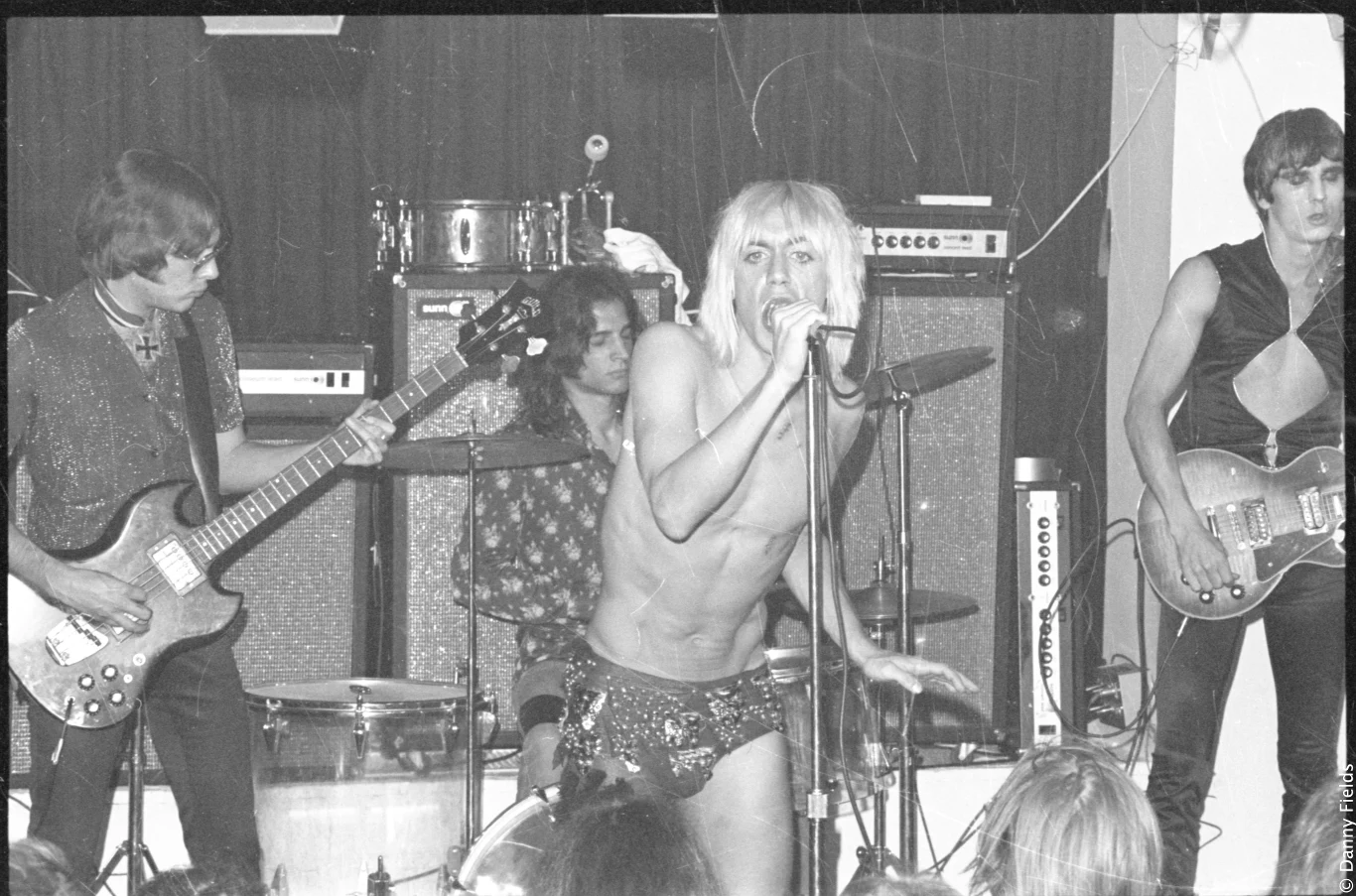 Iggy Pop z zespołem The Stooges Iggy Pop z zespołem The Stooges