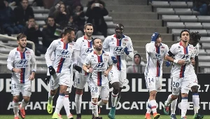 Radoość piłkarzy Olympique Lyon