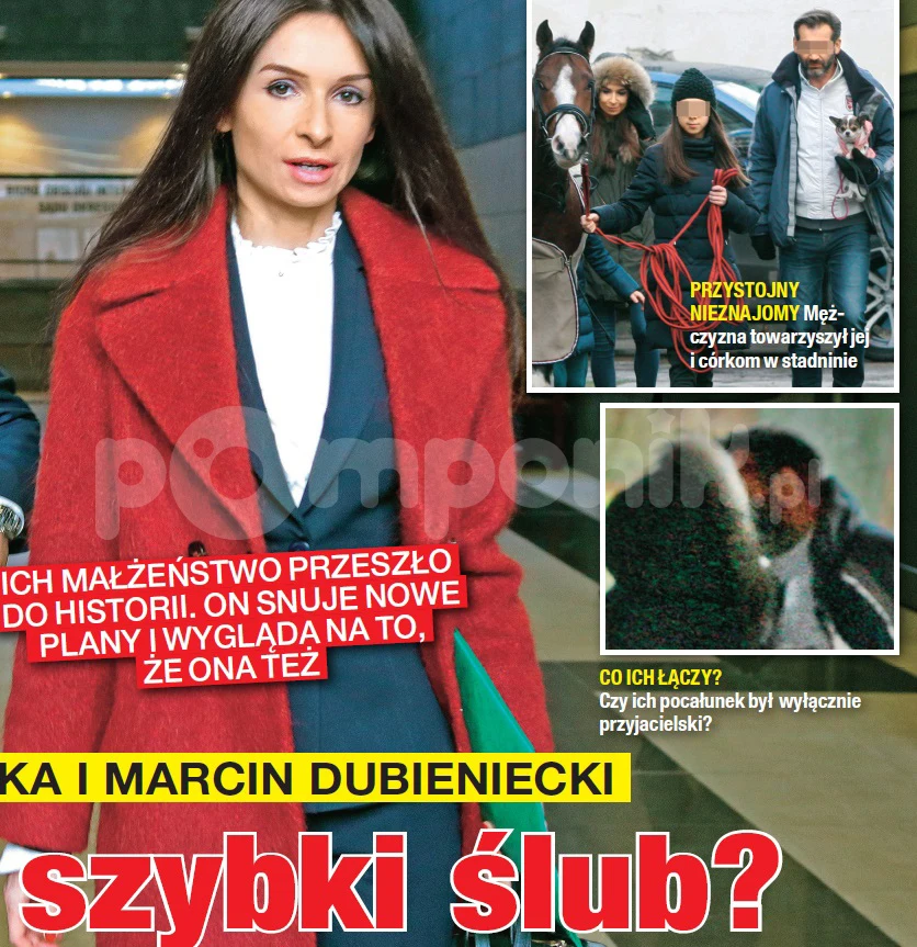 Marta Kaczyńska z przyjacielem