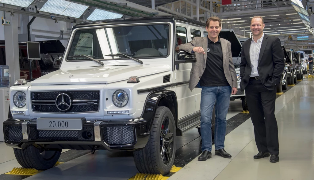 Jubileuszowy egzemplarz to Mercedes-AMG G 63