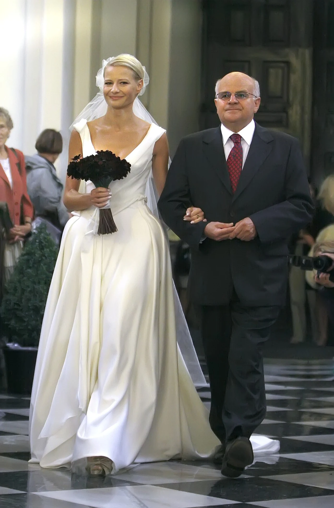 Kożuchowska z tatą Kożuchowska z tatą