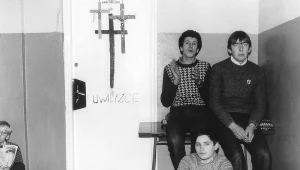  Strajk uczniów we Włoszczowie