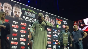 "Popek" na ważeniu przed sobotnią walką