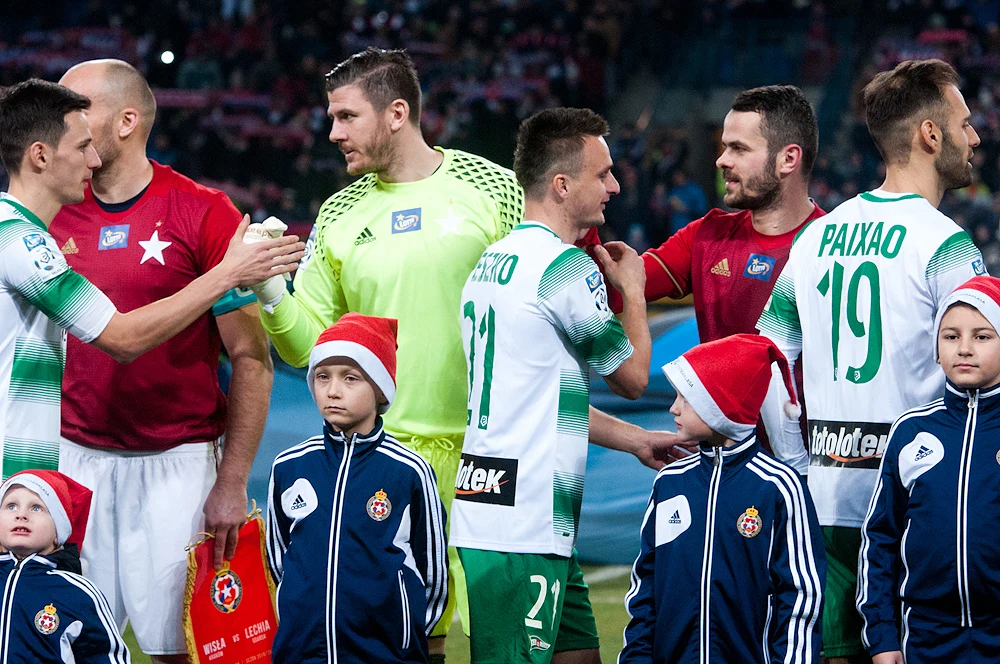 Wisła Kraków pokonała prowadzącą w tabeli Ekstraklasy Lechię Gdańsk 3-0