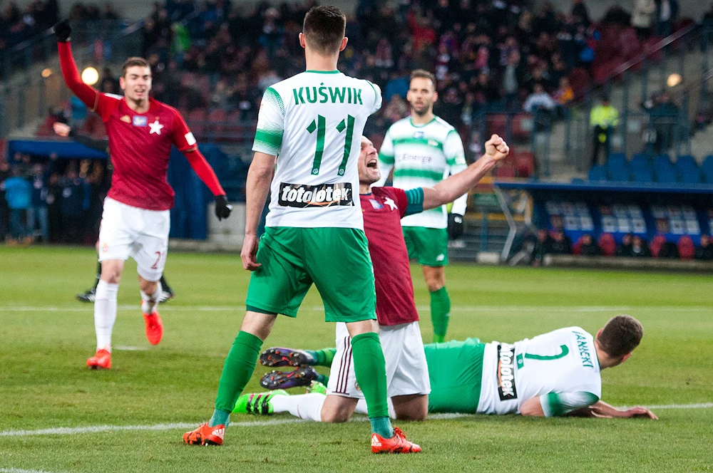 Wisła Kraków pokonała prowadzącą w tabeli Ekstraklasy Lechię Gdańsk 3-0
