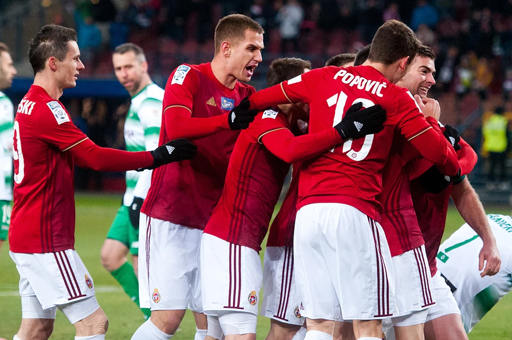 Wisła Kraków pokonała prowadzącą w tabeli Ekstraklasy Lechię Gdańsk 3-0