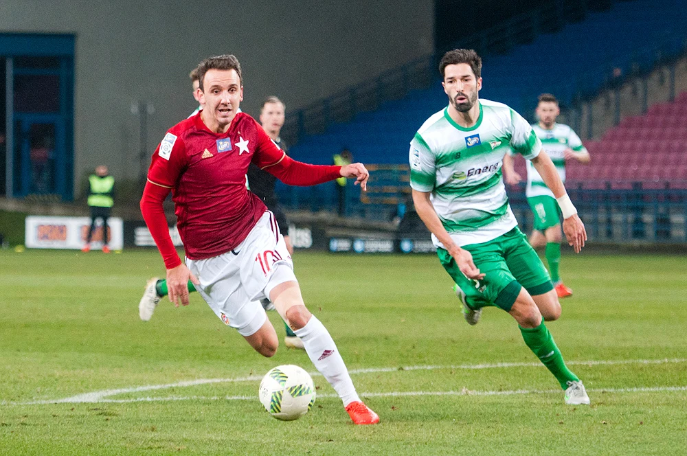 Wisła Kraków pokonała prowadzącą w tabeli Ekstraklasy Lechię Gdańsk 3-0