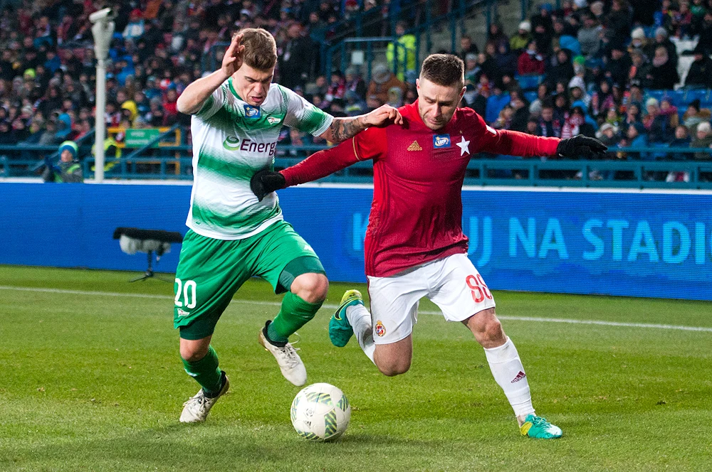 Wisła Kraków pokonała prowadzącą w tabeli Ekstraklasy Lechię Gdańsk 3-0