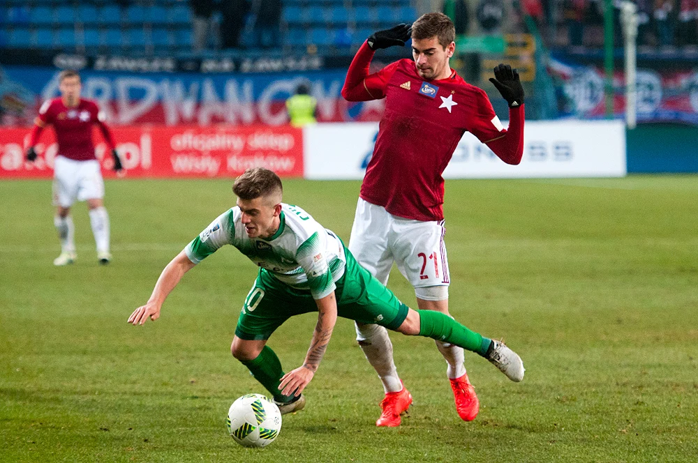 Wisła Kraków pokonała prowadzącą w tabeli Ekstraklasy Lechię Gdańsk 3-0