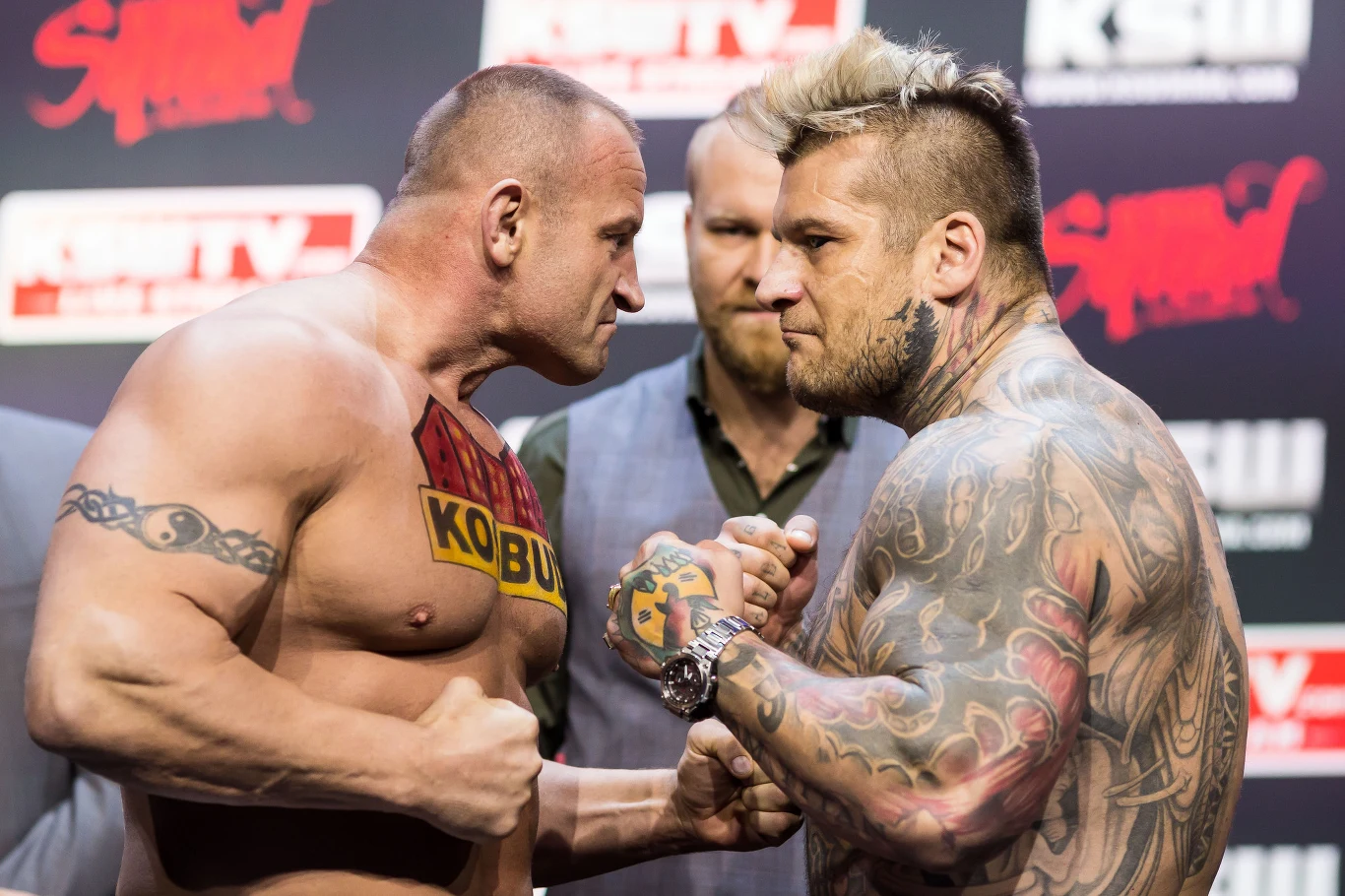 Popek i Mariusz Pudzianowski