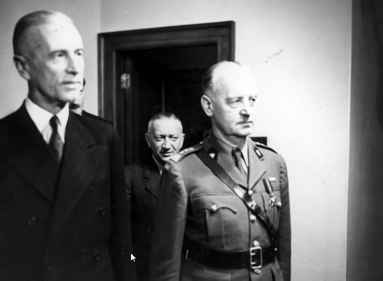 Prezydent Władysław Raczkiewicz i generał Władysław Sikorski. Zdjęcie z czerwca 1941 roku