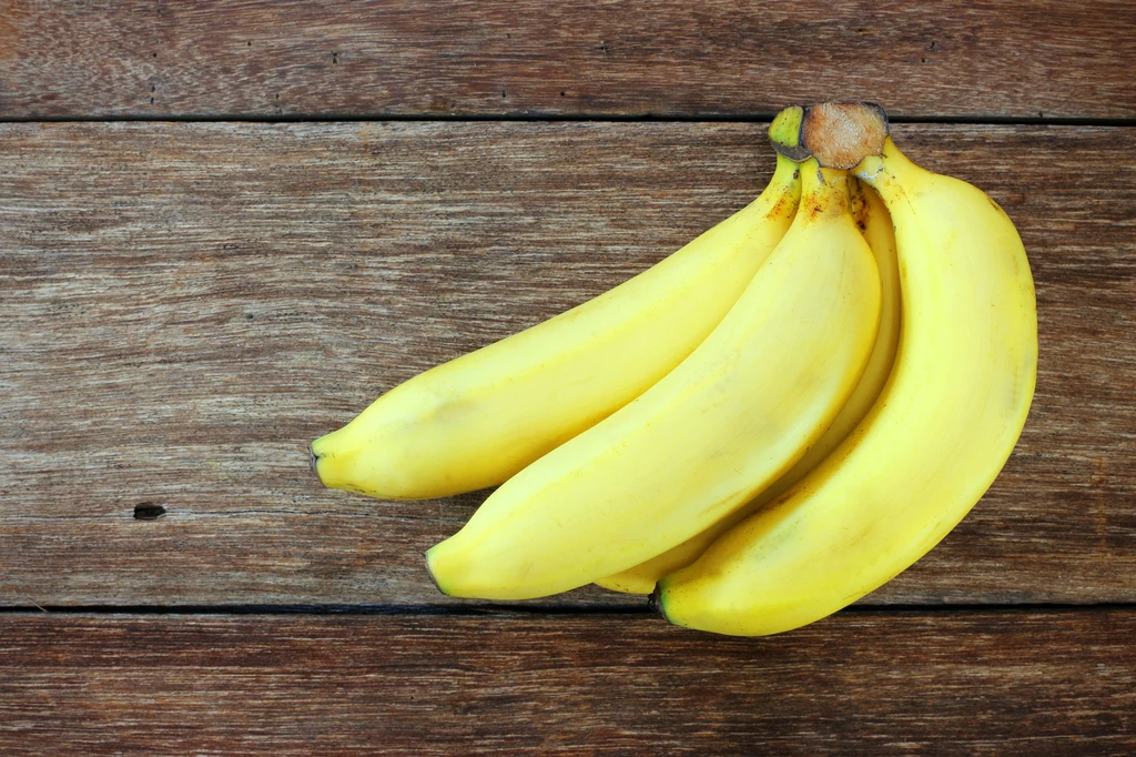 Banany są znane z wysokiej zawartości potasu