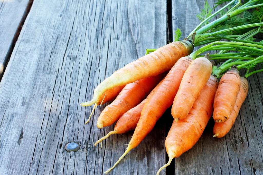 Marchewki to jedno z najlepszych warzywnych źródeł beta-karotenu