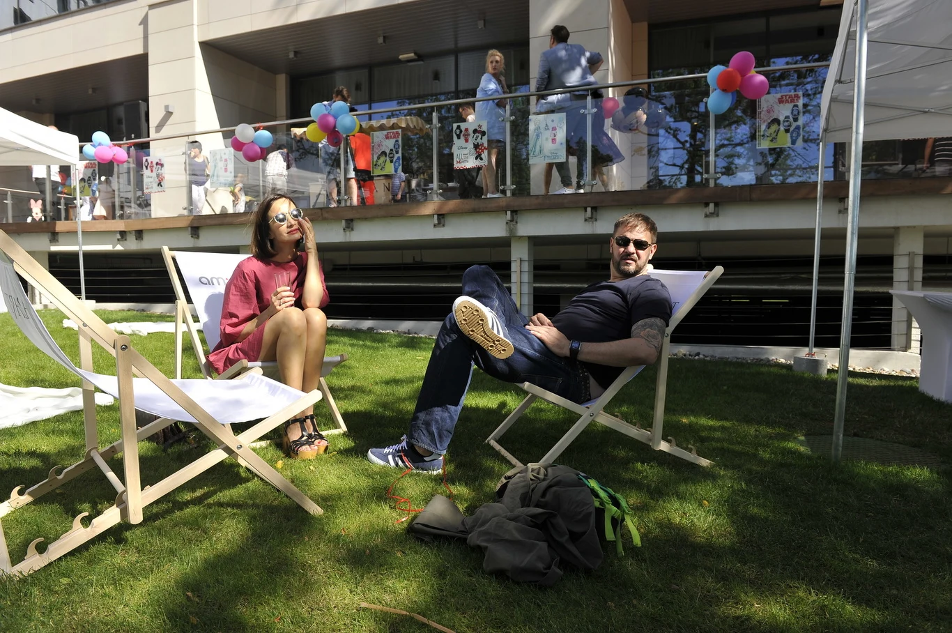 Tomek Karolak i Viola Kołakowska chillują na imprezie firmy jubilerskiej