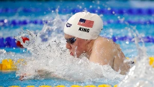 Lilly King uzyskała rekord świata z amerykańską sztafetą kobiet 4x50 m stylem zmiennym