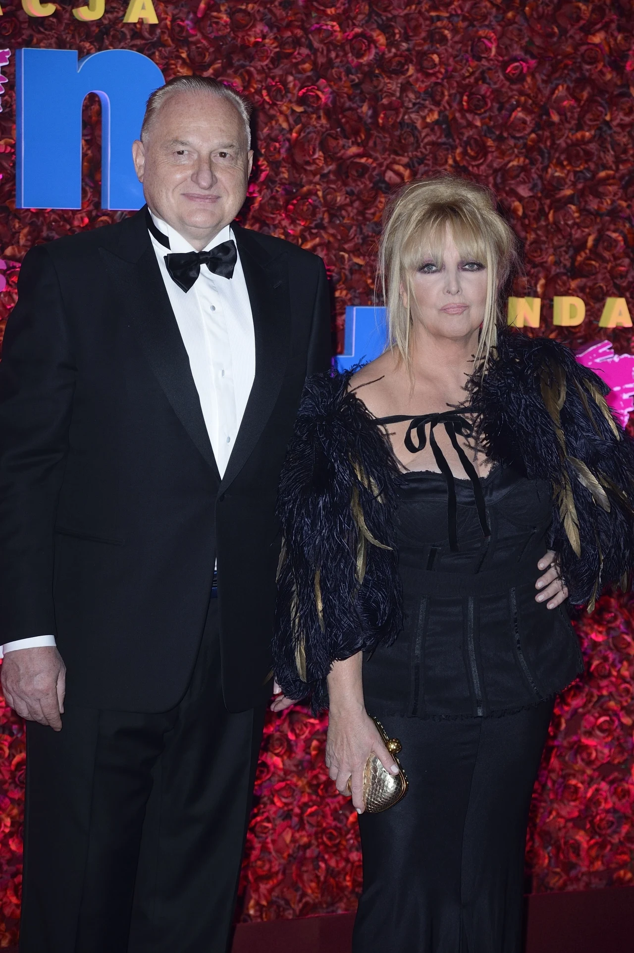 Rodowicz z mężem Rodowicz z mężem