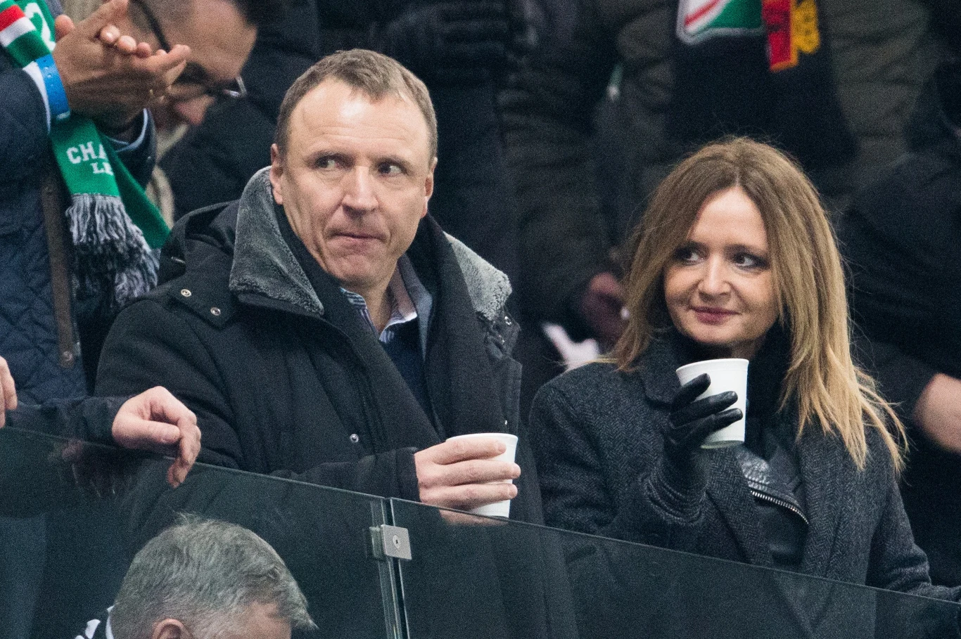 Jacek Kurski z narzeczoną Jacek Kurski z narzeczoną