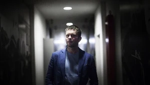 Grzegorz Zariczny na krakowskiej premierze filmu "Fale"