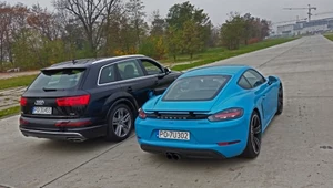 Audi SQ7 TDI kontra Porsche 718 Cayman S