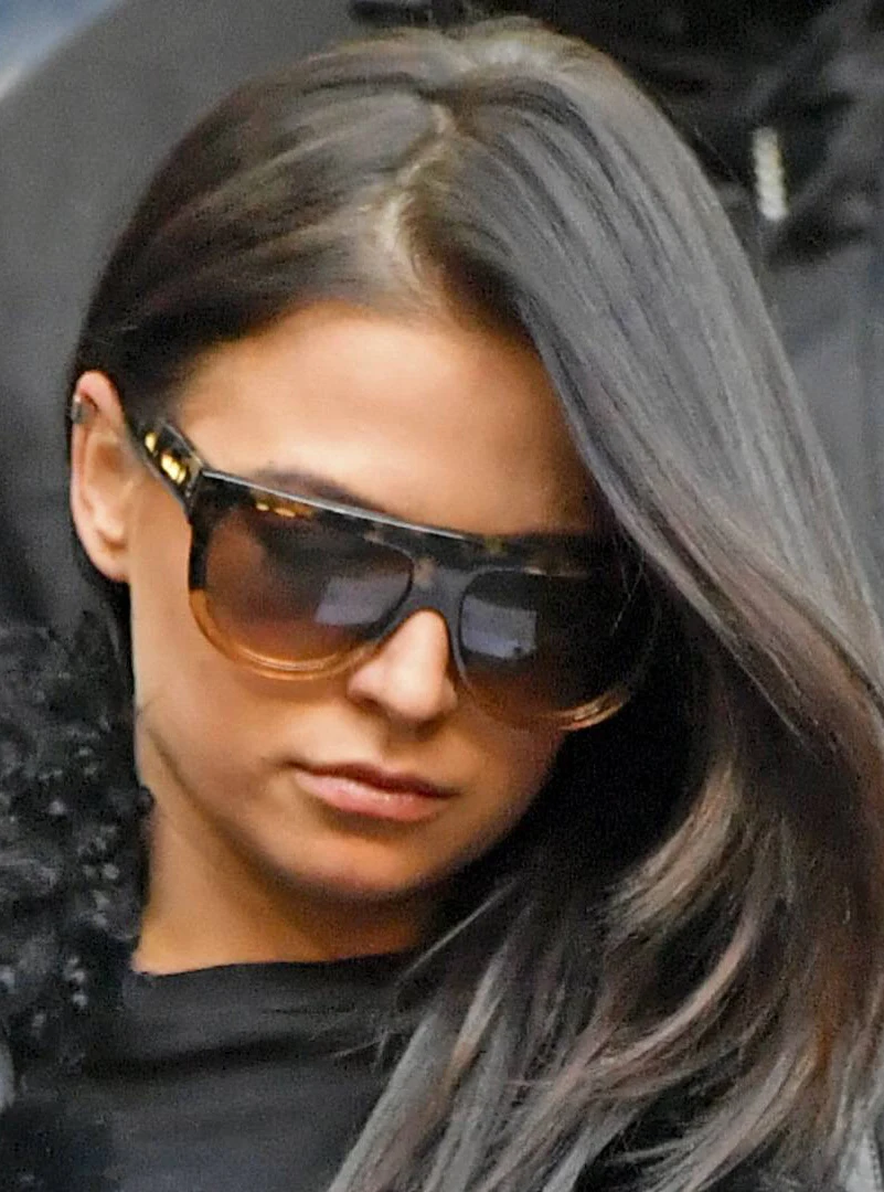 Anna Lewandowska na meczu Bayern-Wolfsburg