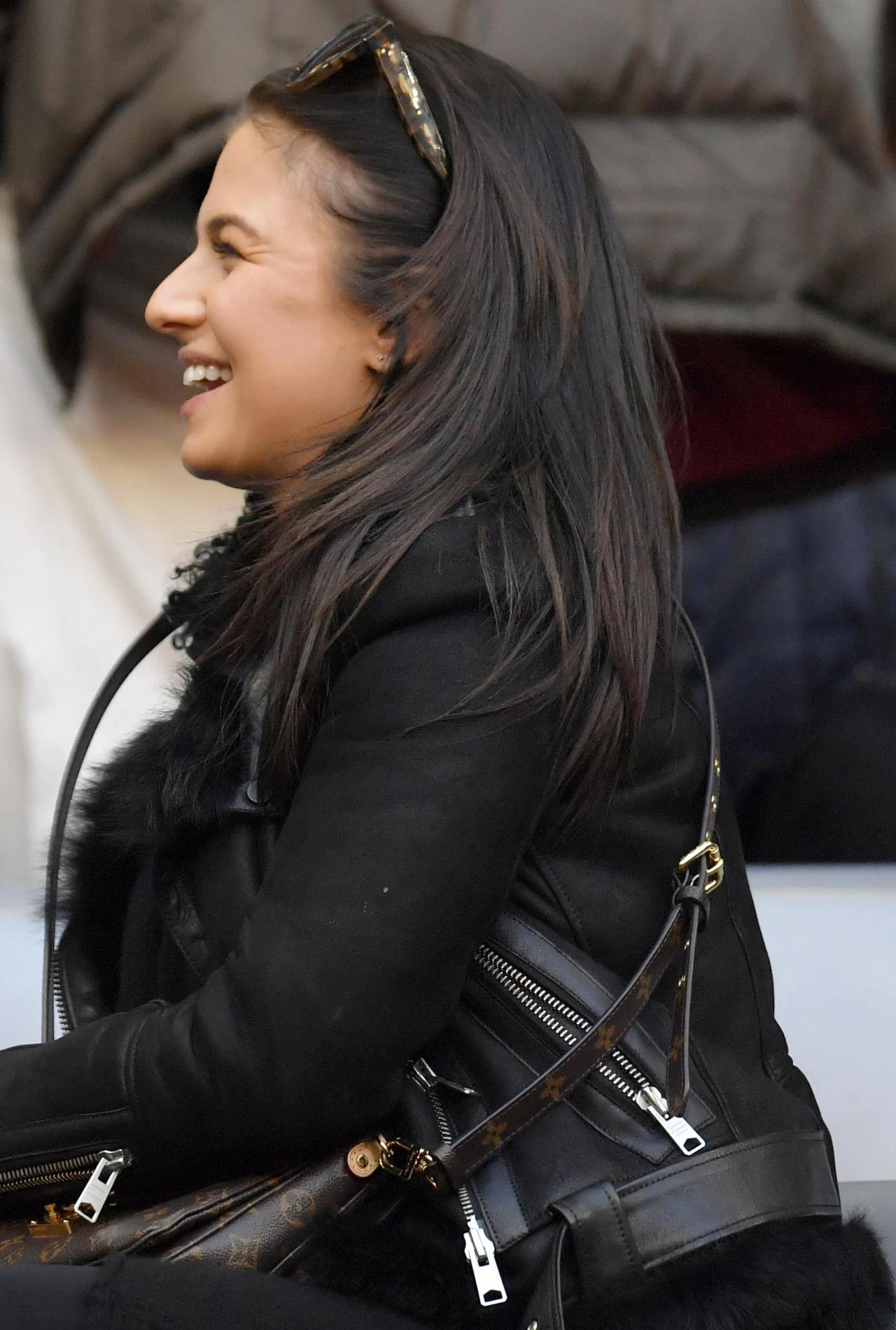 Anna Lewandowska na meczu Bayern-Wolfsburg