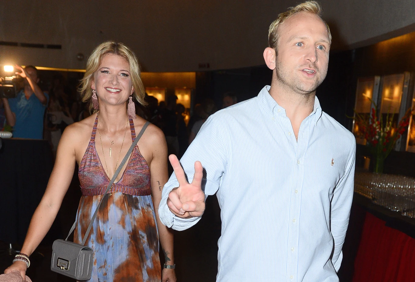 Borys Szyc z ukochaną, Justyną Borys Szyc z ukochaną, Justyną