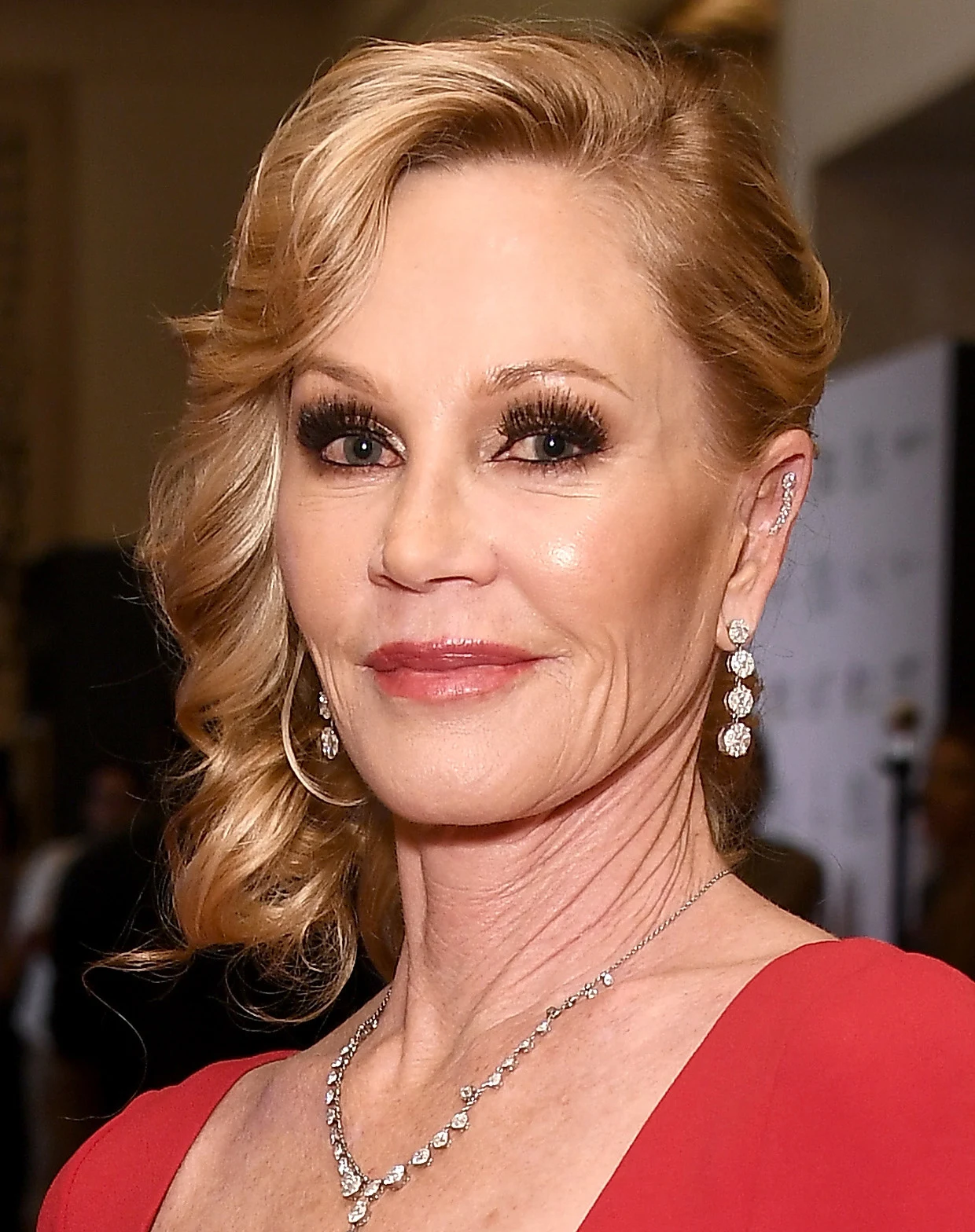 Melanie Griffith na jednej z ostatnich imprez Melanie Griffith na jednej z ostatnich imprez