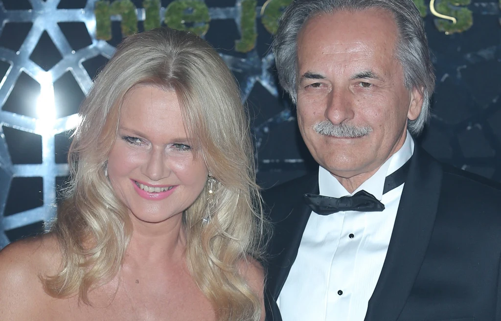 Grażyna Torbicka z mężem