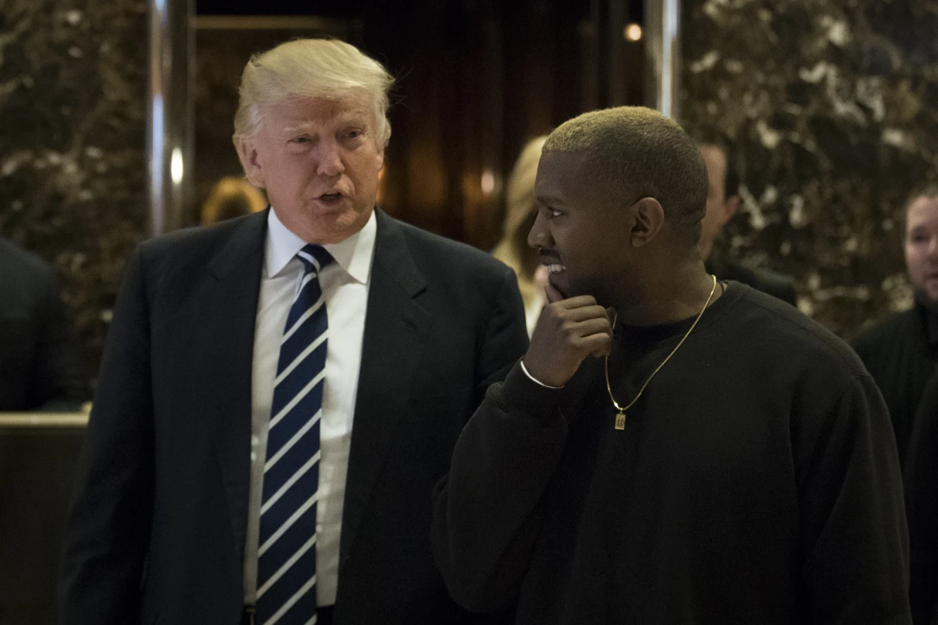 Donald Trump i Kanye West