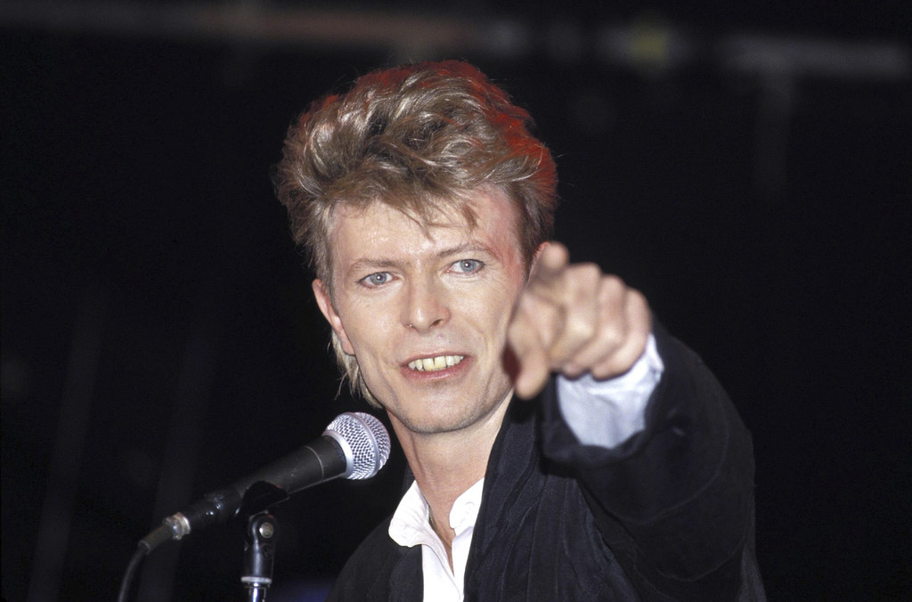 David Bowie w 1987 r.