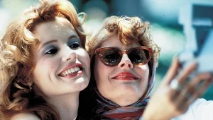Geena Davis i Susan Sarandon w filmie "Thelma i Louise"