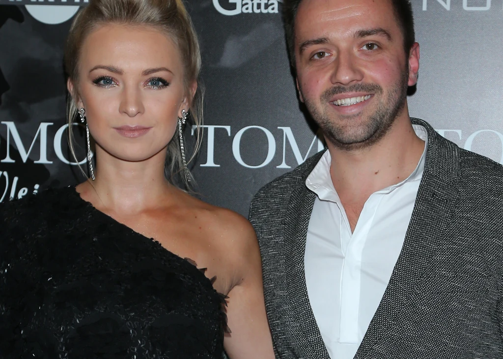 Barbara Kurdej-Szatan z mężem