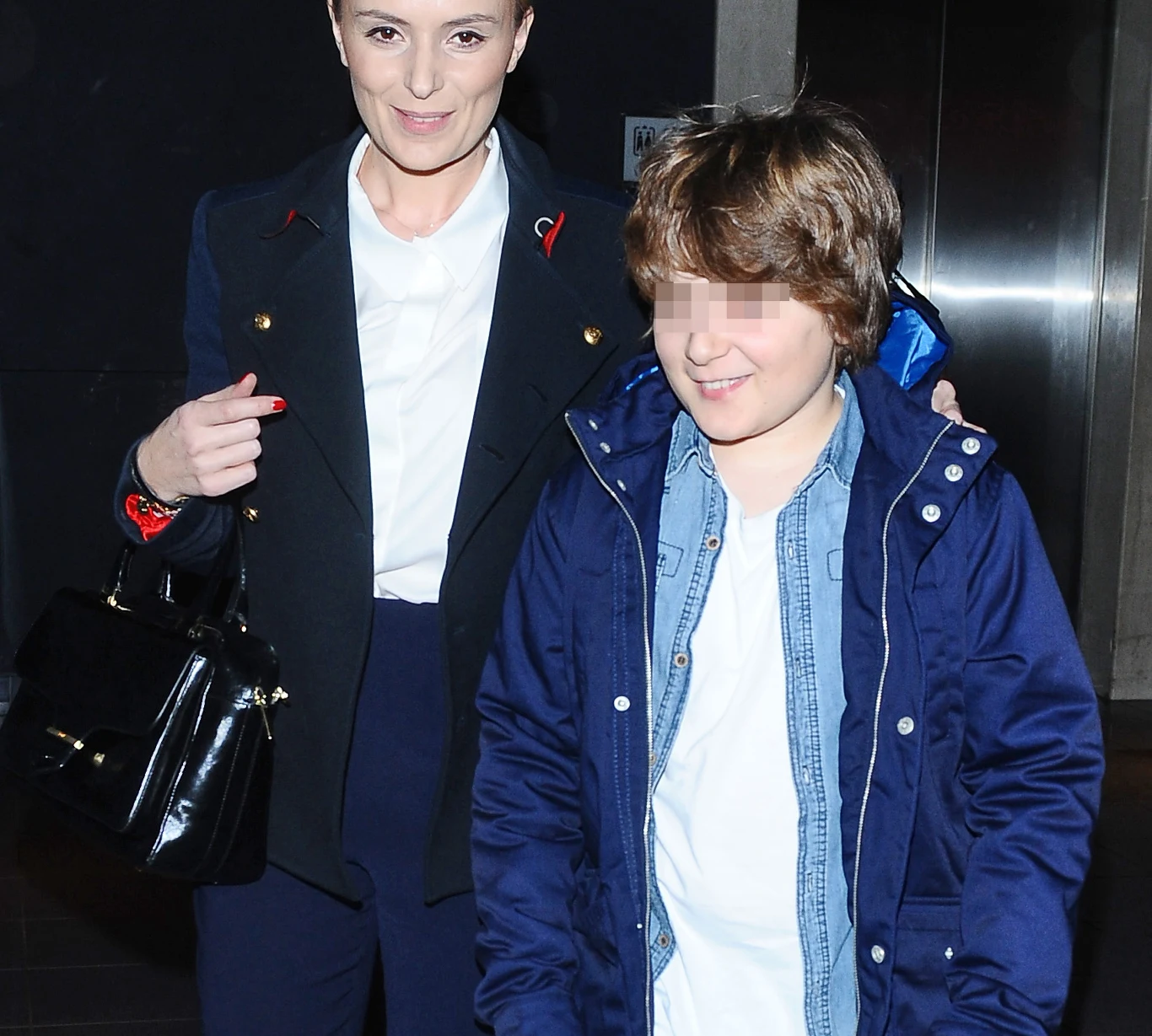 Mlynkova z synem Mlynkova z synem