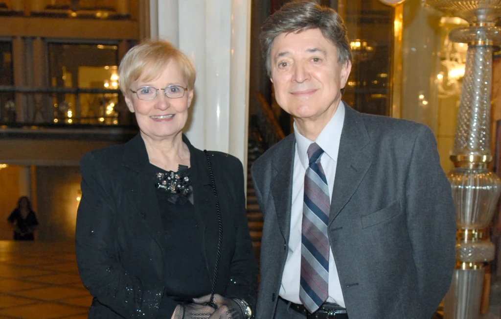 Edyta Wojtczak i Jerzy Połomski