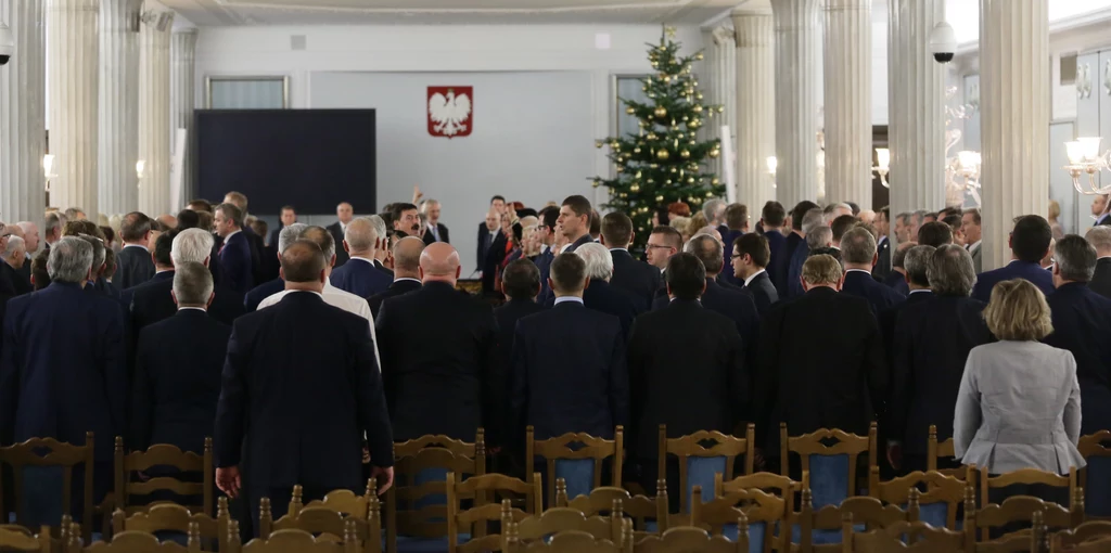 Posiedzenie Sejmu w Sali Kolumnowej Posiedzenie Sejmu w Sali Kolumnowej