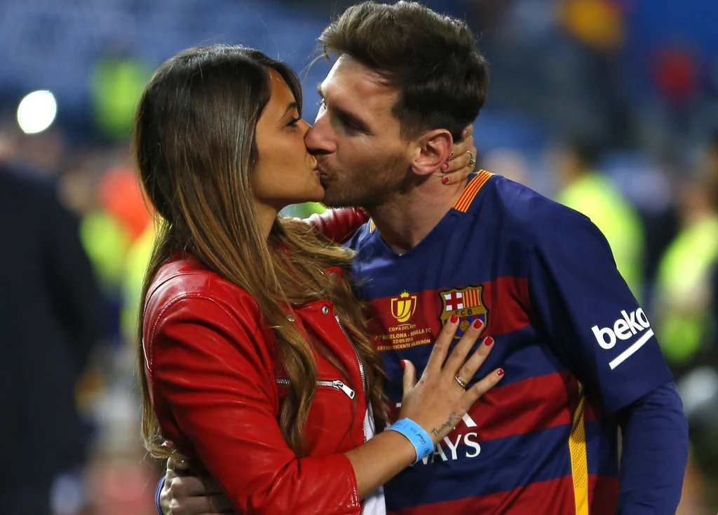 Messi z ukochaną