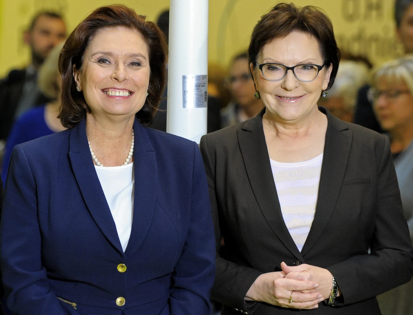 Małgorzata Kidawa-Błońska i Ewa Kopacz, 2015 r.