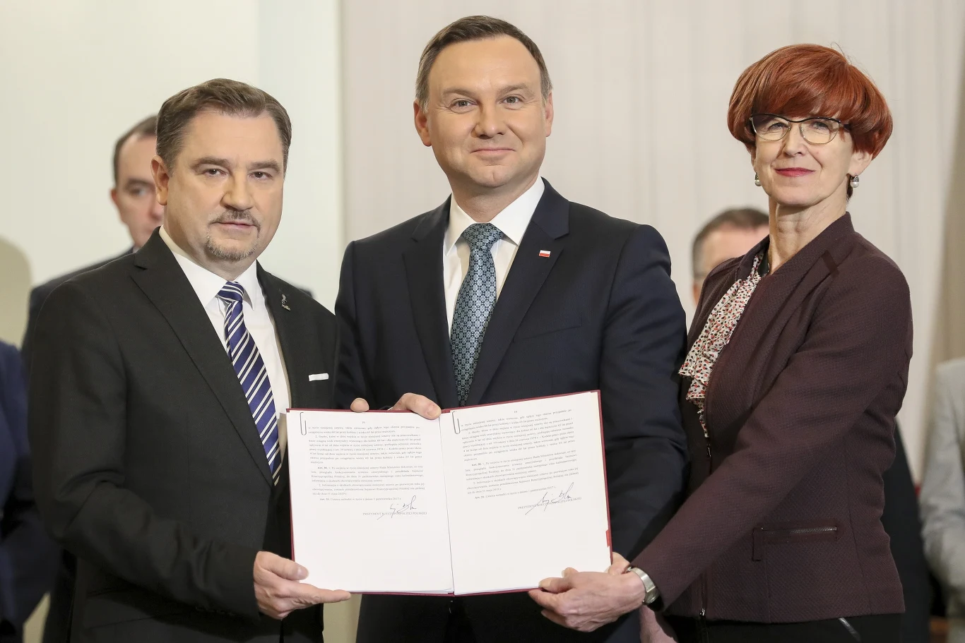 Piotr Duda, Andrzej Duda, Elżbieta Rafalska