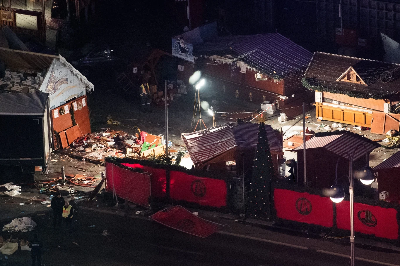 Berlin: Miejsce zamachu z lotu ptaka