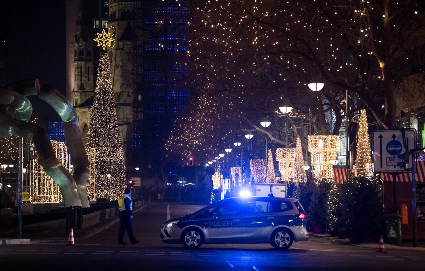 Berlin: Miejsce zamachu z lotu ptaka