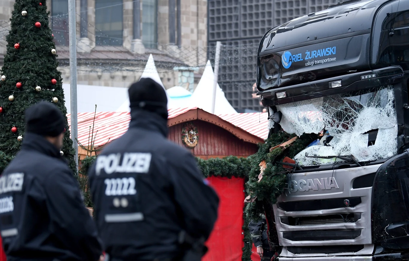 Miejsce tragedii w Berlinie Miejsce tragedii w Berlinie