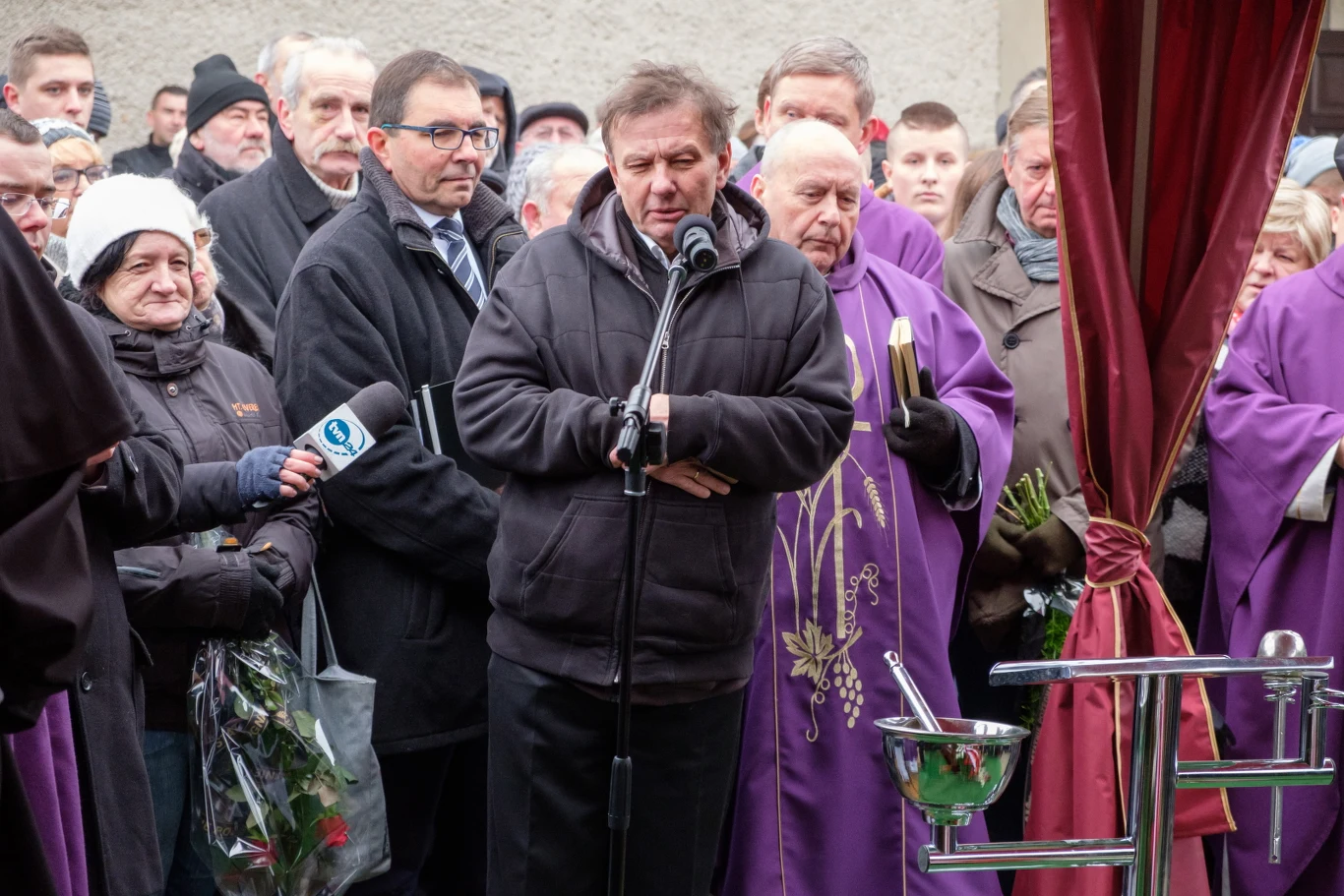 Na pogrzebie nie zabrakło Zenona Laskowika