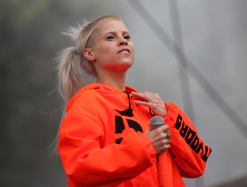 Yolandi Visser jest wokalistką Die Antwoord