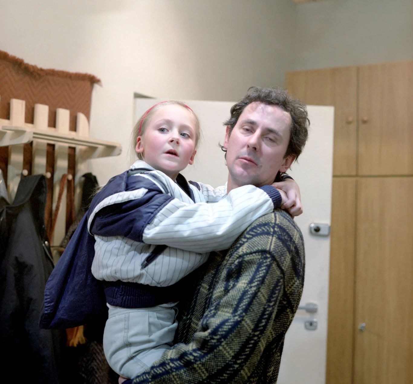 Piotr Skarga na planie "W labiryncie" Piotr Skarga na planie "W labiryncie"