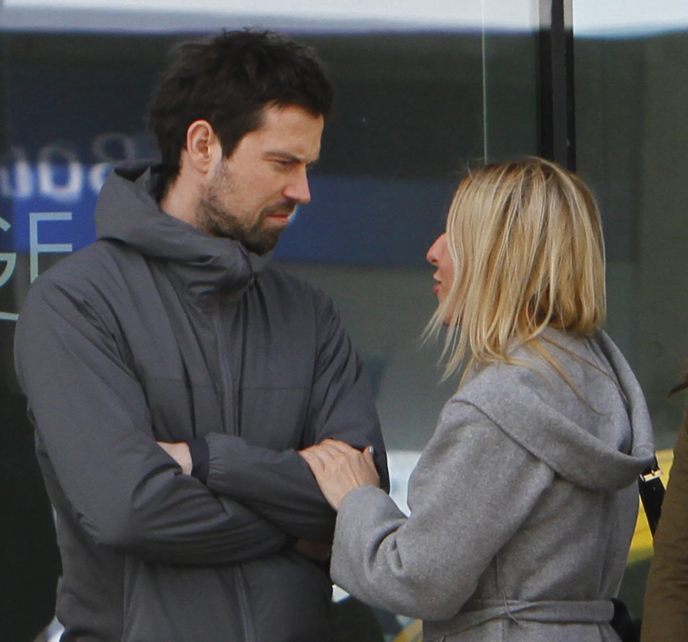 Bartek Wróblewski ze znajomą Bartek Wróblewski ze znajomą