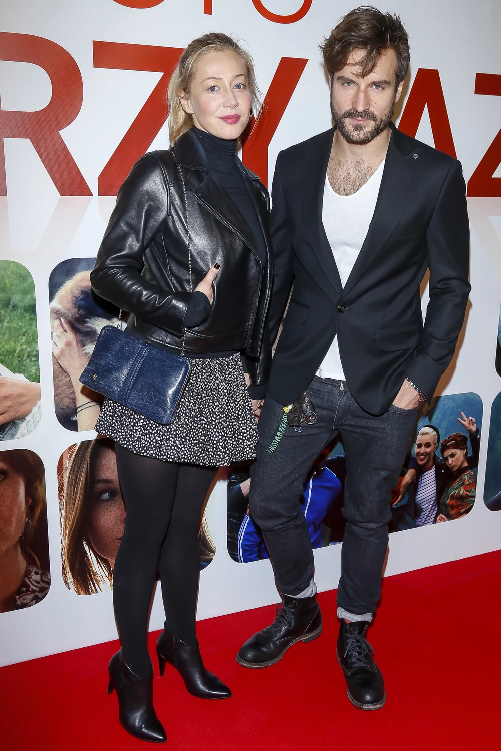 Piotr Stramowski z żoną Kasią Warnke Piotr Stramowski z żoną Kasią Warnke