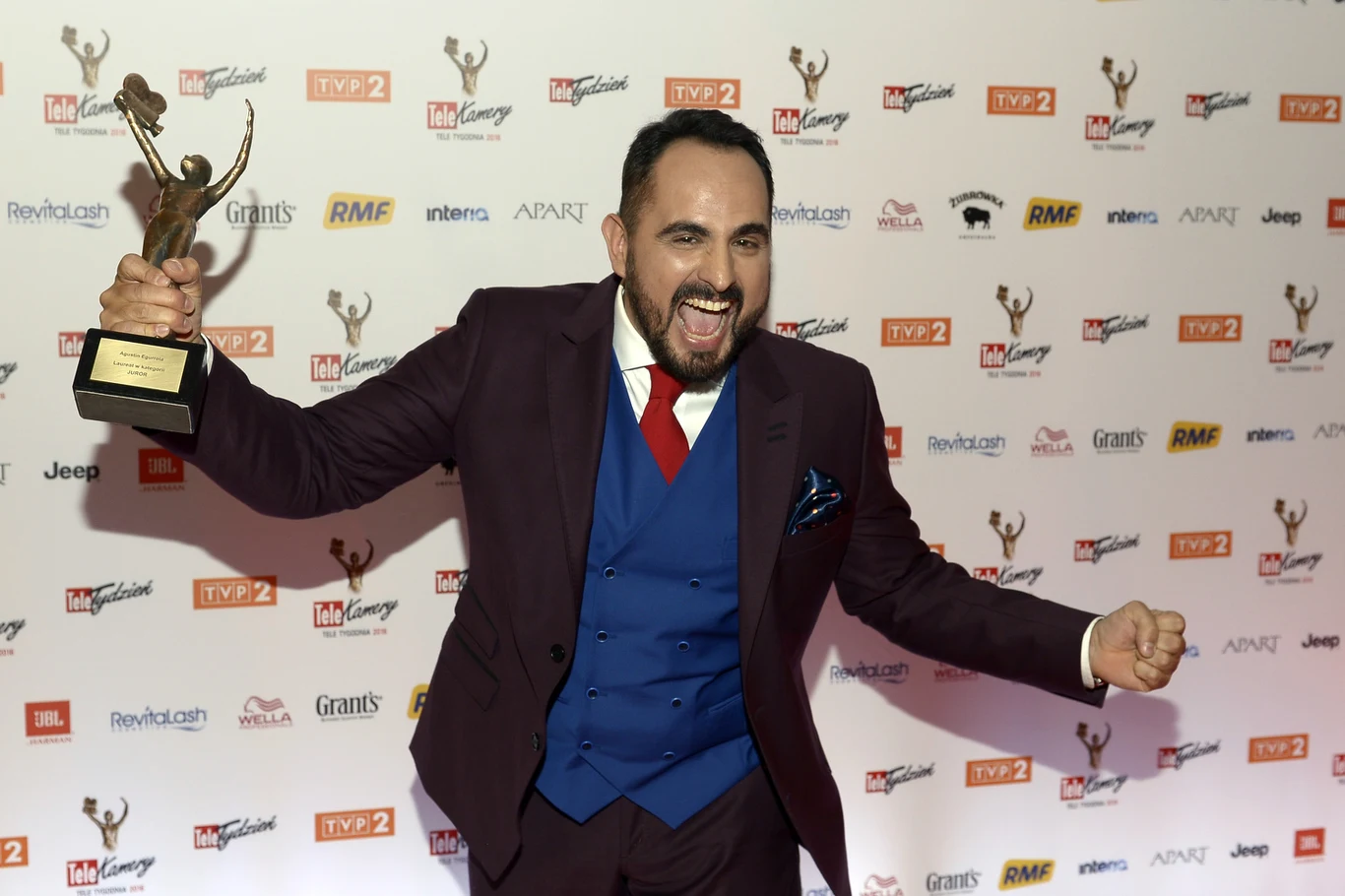 Agustin Egurrola z Telekamerą "Tele Tygodnia"