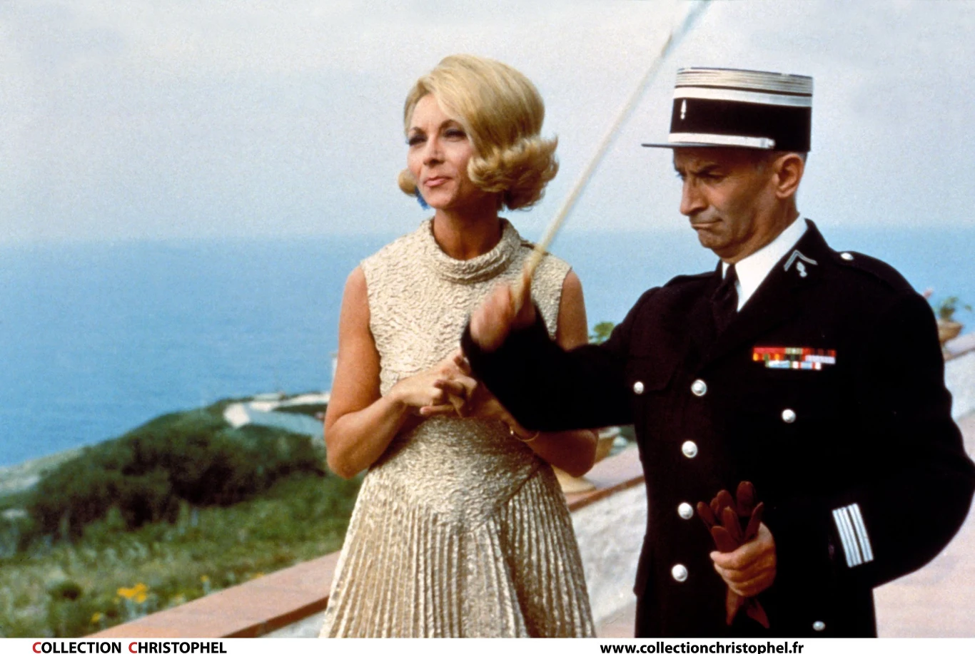 Claude Gensac i Louis de Funes Claude Gensac i Louis de Funes