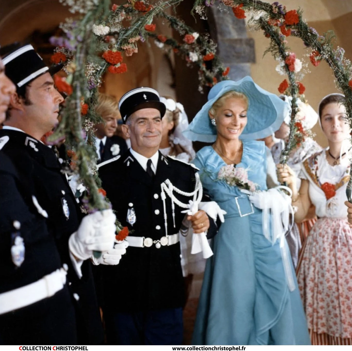 Claude Gensac i Louis de Funes Claude Gensac i Louis de Funes