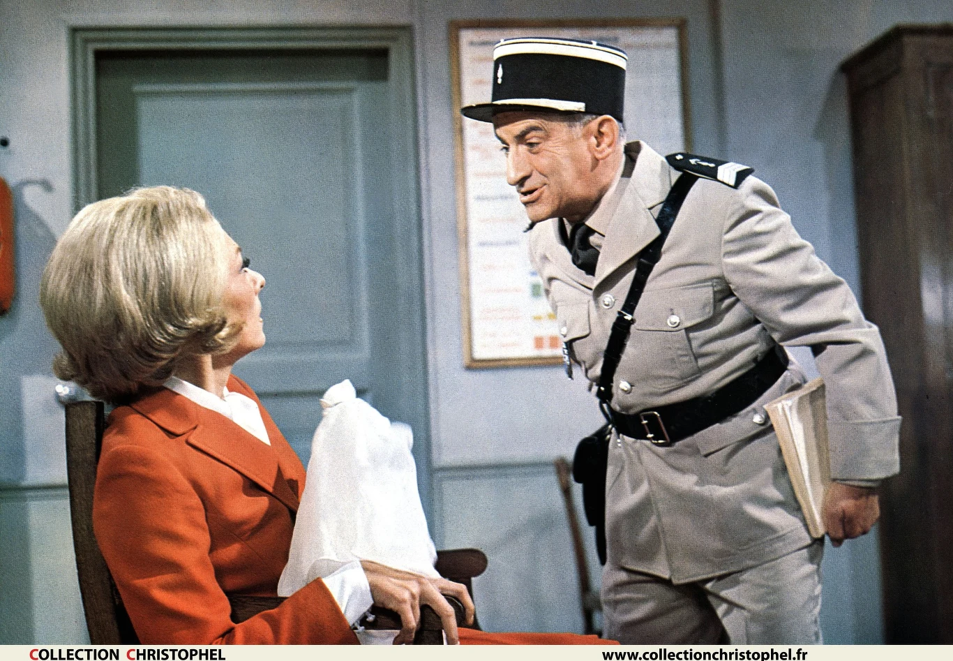 Claude Gensac i Louis de Funes Claude Gensac i Louis de Funes